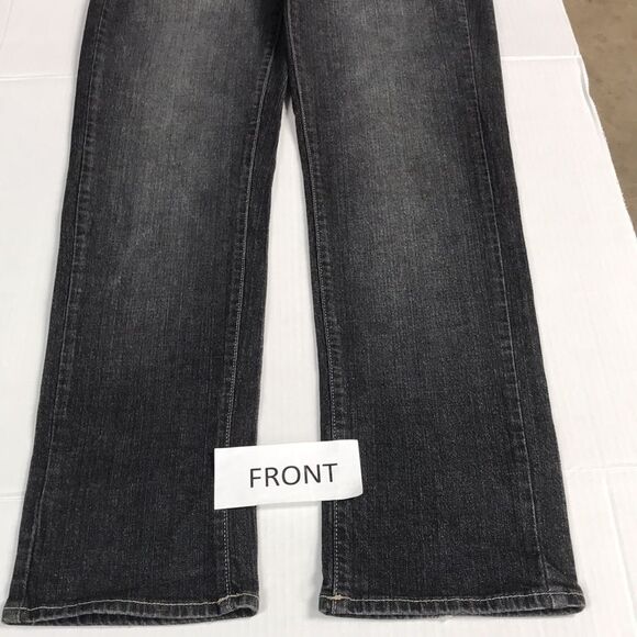 CALVIN KLEIN Black Rinse Stretch Skinny Denim Jeans Size 8x31 (33x30.5) Charcoal - Picture 4 of 12